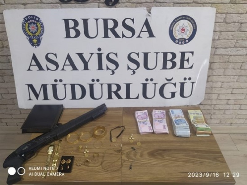 16.09.2023 İkametten Hırsızlık Bursa